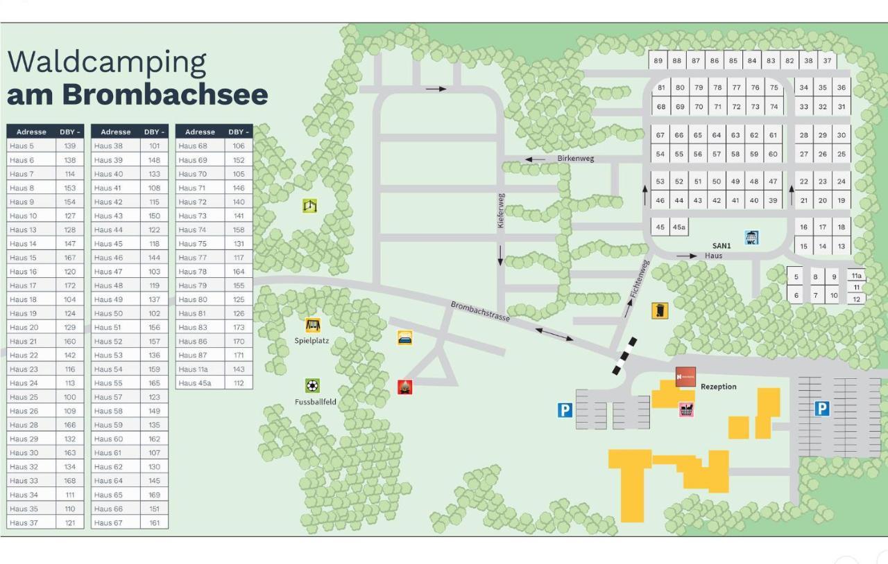 Waldcamping Am Brombachsee Ferienhaus